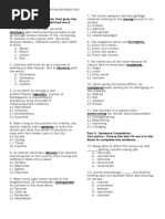 Error Identification Practice Test | PDF