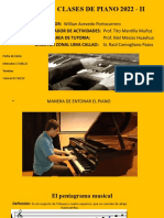 Clases de Piano, para Niños y Adultos