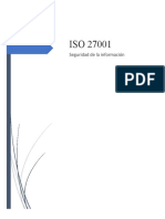 ISO 27001 Gestión de La Seguridad de La Información