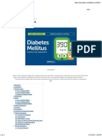 Diabetes Mellitus Nursing Care Management