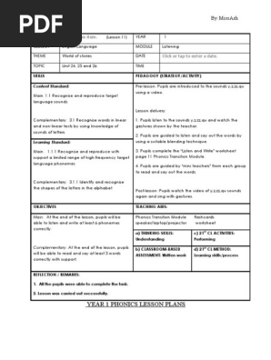 L11-L15 (Y1 Phonics)