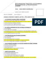 Blanca Siana Turpo Mamani Examen Parcial Derecho Empresarial