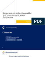 1 Control Abstracto de Constitucionalidad en La Jurisprudencia de La Cor...