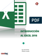 Introducción Al Excel 2016