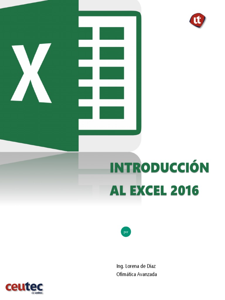 Introducción a Excel 2016: Funciones Básicas | PDF | Microsoft Excel ...