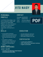 Reihan Alvito Naidy: Personal Profile