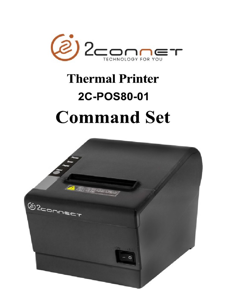 1631990229-2Connect 2C-POS80-01 Command Set | PDF