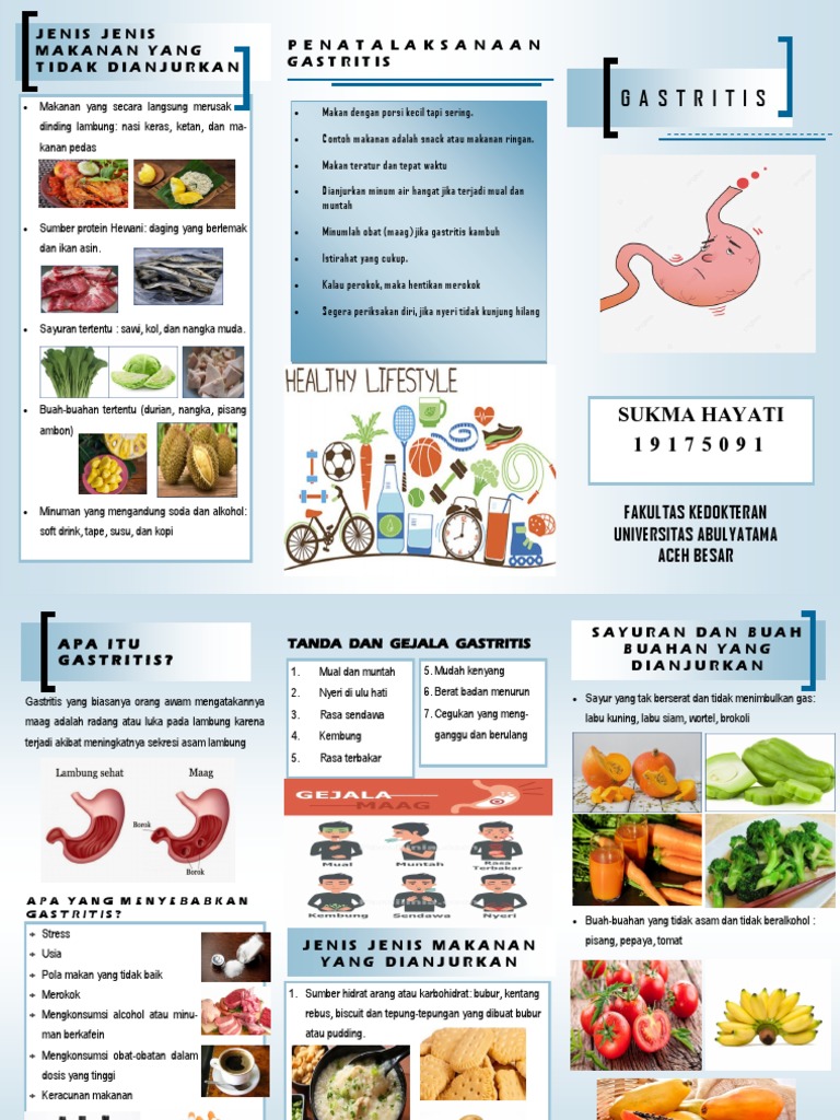 Leaflet Gastritis Pdf