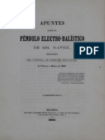 (1860) Pendulo Electro Balistico