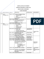 Jadwal Kegiatan Hiking