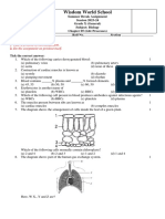 X Biology Worksheet