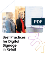 Best Practices For Digital Signage in Retail