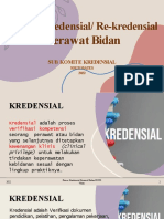 Proses Kredensial Perawat Bidan