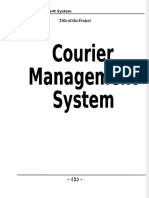 Dokumen - Tips Courier Management System Project Report