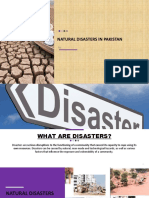 Natural Disasters in Pakistan