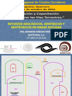 Estudios Geologicos Geofisicos y Geotecnicos en Masas Rocosas