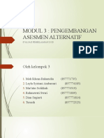 Presentasi Modul 3 Evaluasi Pembelajaran