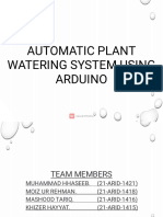 Automatic Plant Watering System