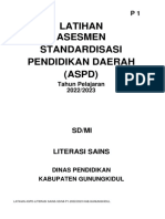 2023 - Try Out Literasi Sains