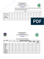 Cecklist Monitoring