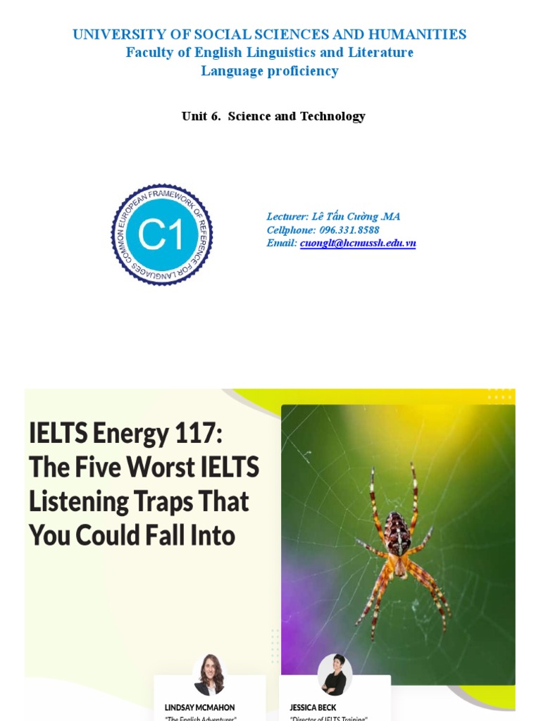 Week 8 Unit 6 Science And Technology Pdf Cognitive Science Cognition