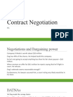 5.contract Negotiation