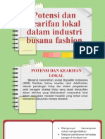 Kearifan Lokal Fashion