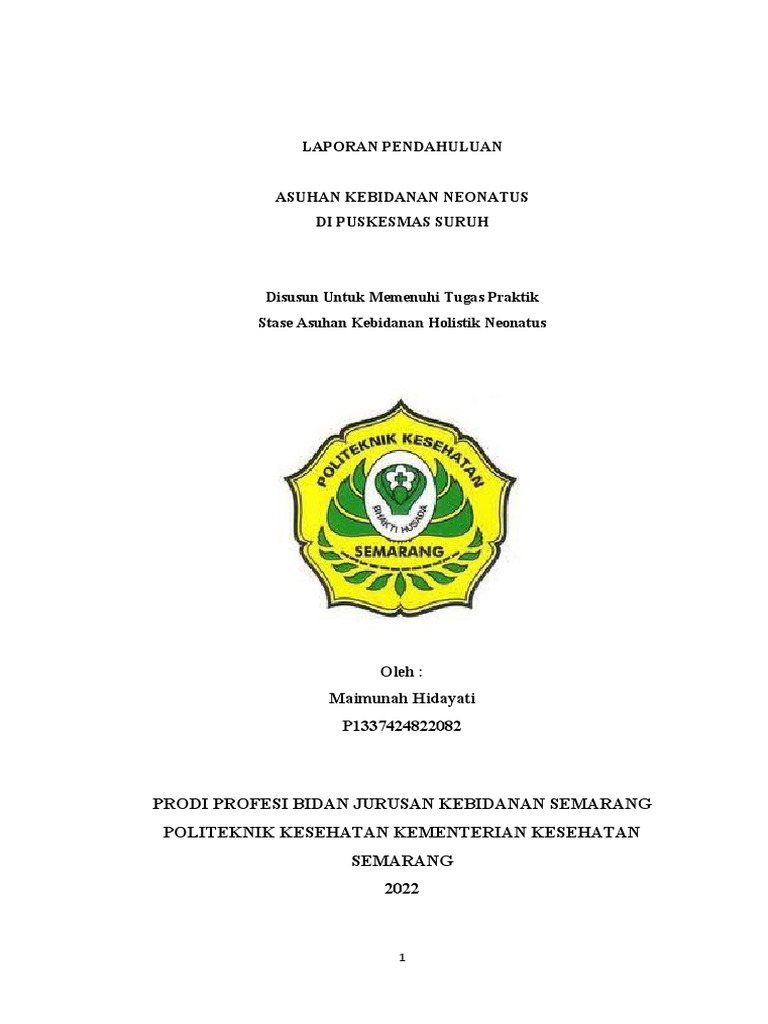 Laporan Pendahuluan Neonatus | PDF
