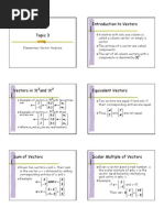 Elementary Vector Analysis