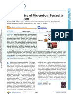 Medical Imaging of Microrobots Toward in Vivo Applications