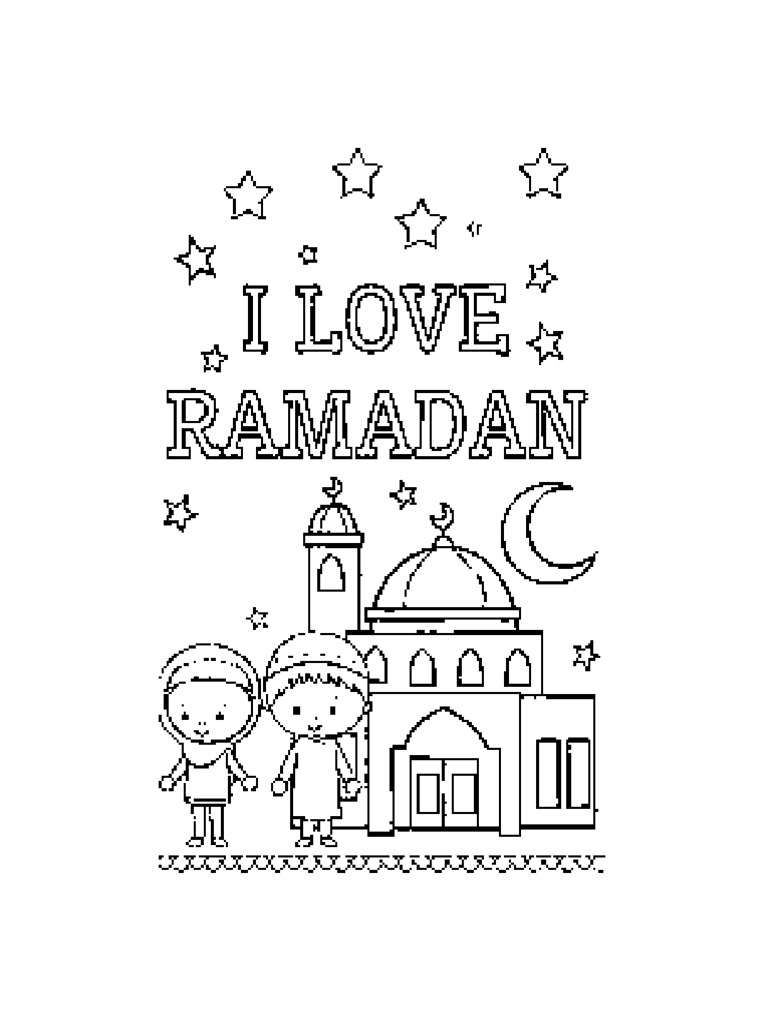 Mewarnai Tema Ramadhan | PDF
