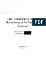 Light Configuration in Agal Photobioreactor For Wastewater Treatment - Amitrano Filine-Redacted