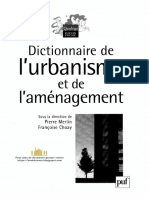 Dictionnaire de L'urbanisme Et de L'aménagement