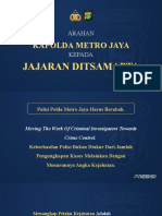 Arahan Kapolda Metro Jaya Kepada Jajaran Dit Samapta