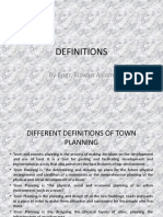 Lec 03 Definitations of Town Planning