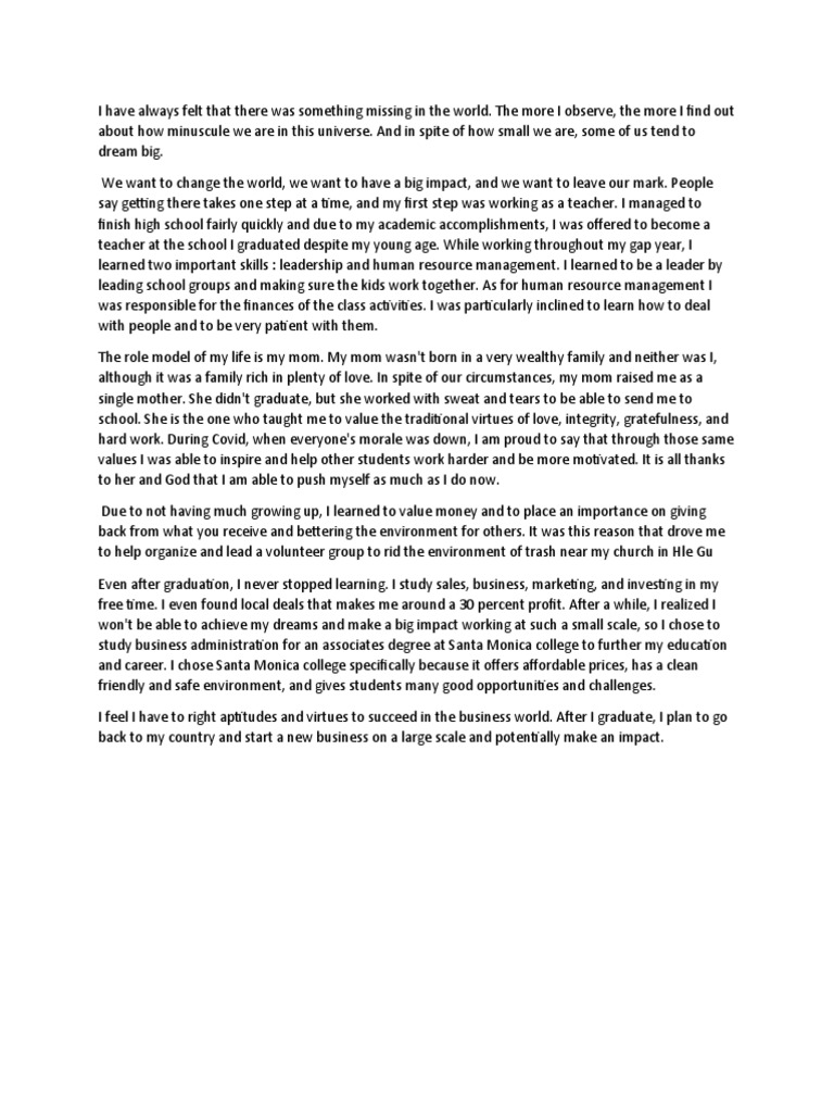History Essay Example Pdf High School