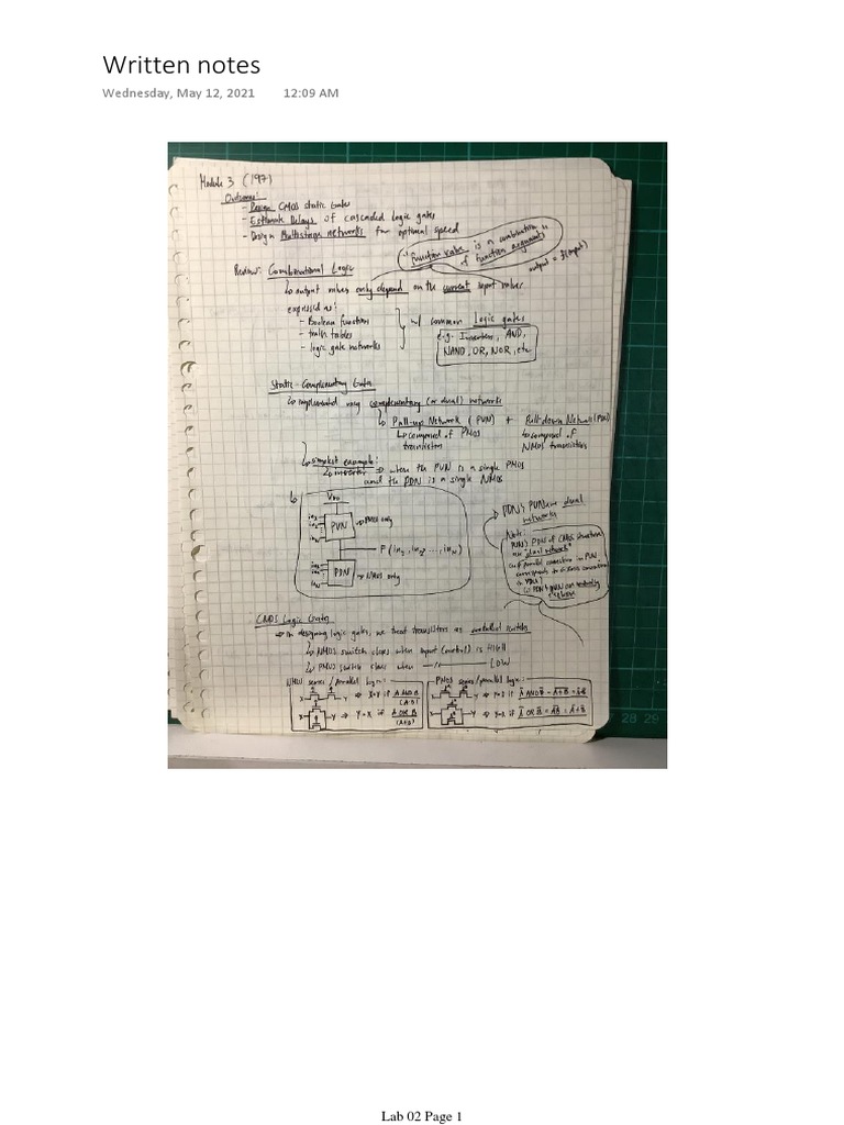 MOSFET Digital Design Notes v2 PDF