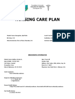 Nursing Care Plan