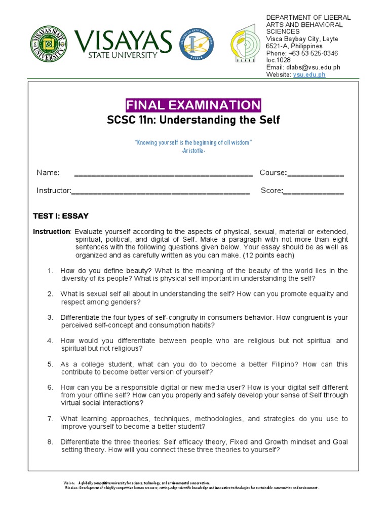 SCSC 11NUTSFINALEXAM (1) PDF