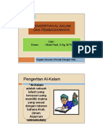 Materi Uts Bahasa Arab