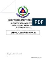 Ri Application Form