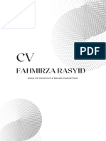 Profile - CV or Resume (R Fahmirza Rasyid Hermawan)
