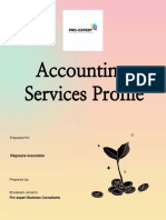 Pro-Expert Business Consultants - Accounting Services Profile
