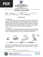 Science Q4 W5 LAS 1 - SEDIK