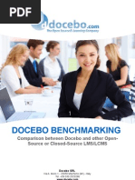 Download ENGLISH Docebo benchmarking by Docebo E-Learning SN6505253 doc pdf