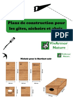 Plans Gîtes Abris Et Nichoirs