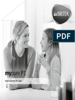 Brita Filter Mypure p1 Instruction Manual EN