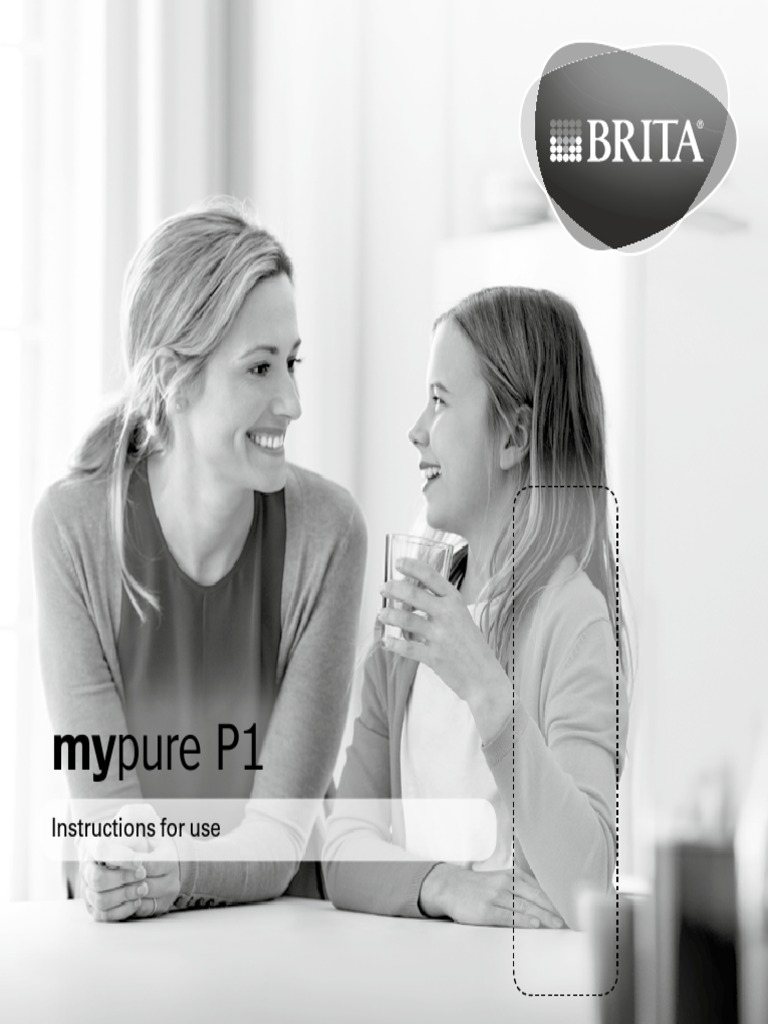 Brita Filter Mypure p1 Instruction Manual EN PDF Tap (Valve) Water