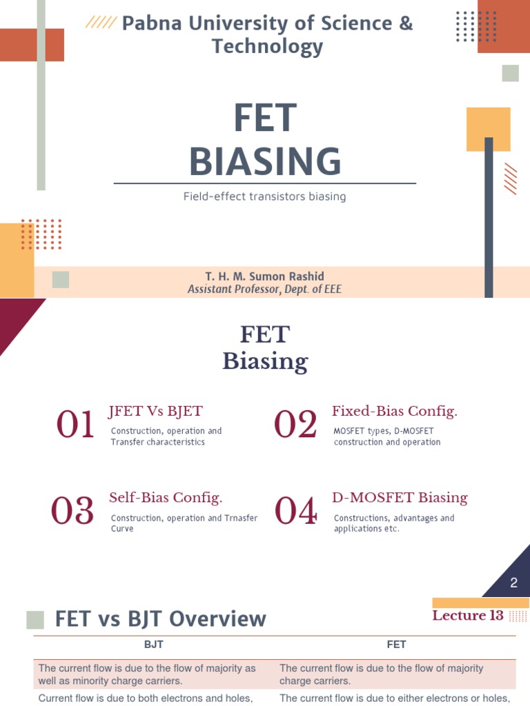 Lecture _1314 FET Biasing (1) PDF