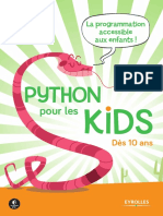 Python Pour Les Kids La Programmation Accessible Aux Enfants Des 10 Ans Sommaire